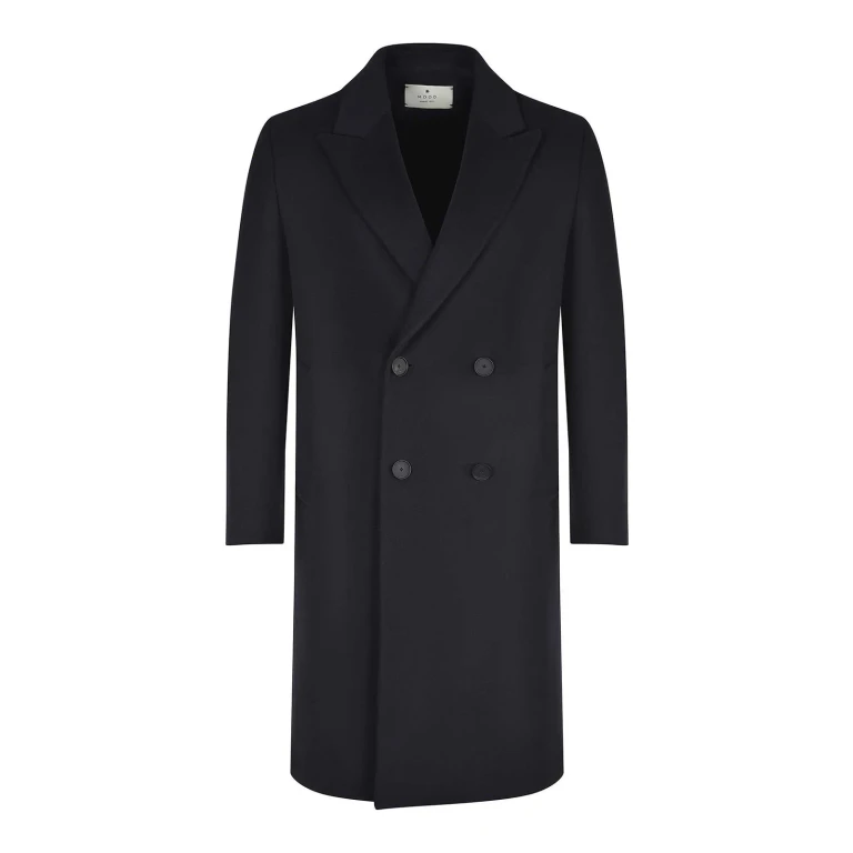 Manteau Au Genou - Bleu (C400125369789)