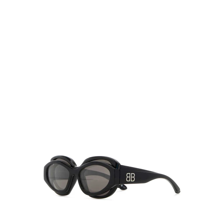 Balenciaga Black Acetate Superbusy Sunglasses