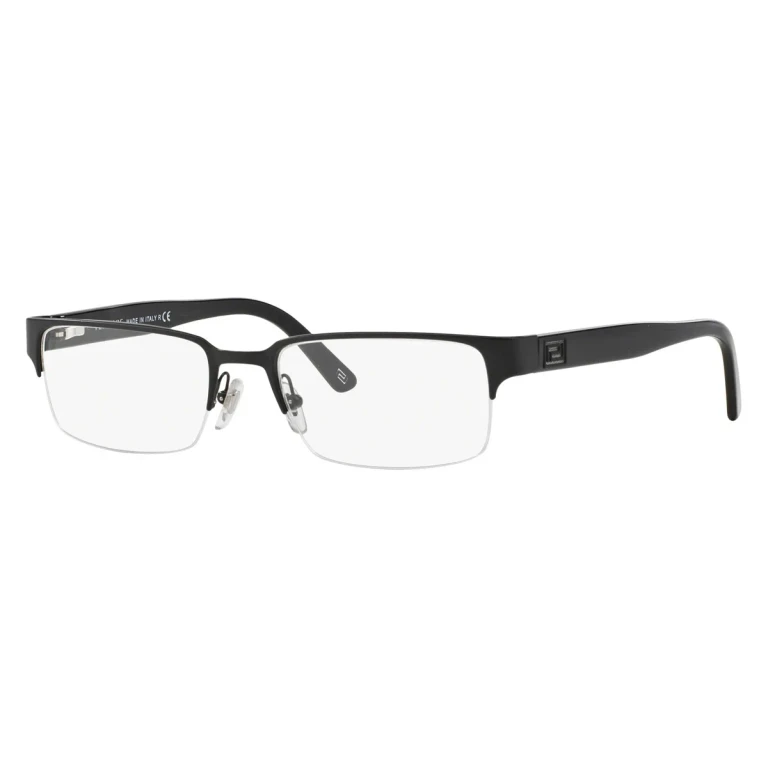 Versace Demo Rectangular Mens Eyeglasses VE1184 1261 53