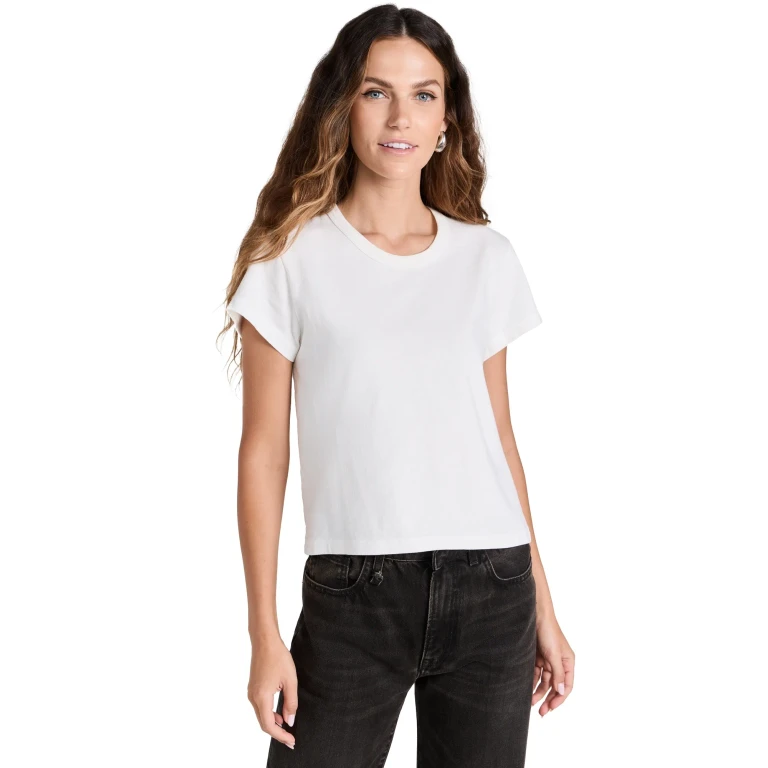 SLVRLAKE Easy Tee Natural White Natural White XS