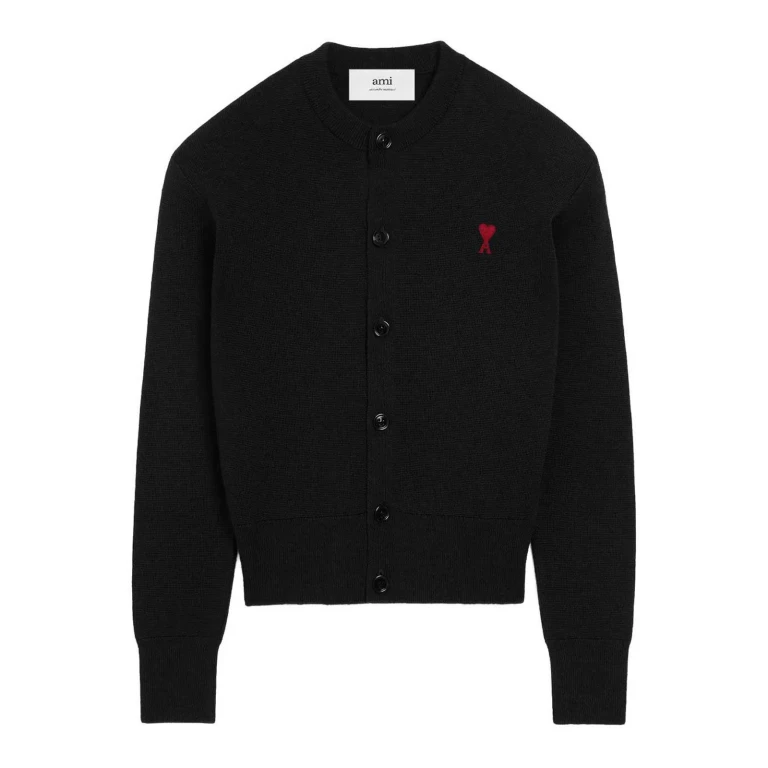 Ami Paris Cardigan - Noir