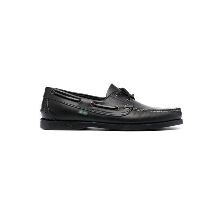 Paraboot Barth Marine Black Calf Leather Shoe - Men