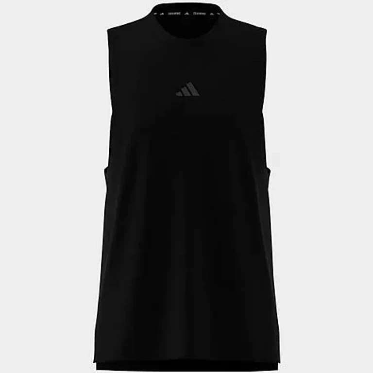 adidas Men's Designed for Training Workout Tank Top in Black Size: Small
