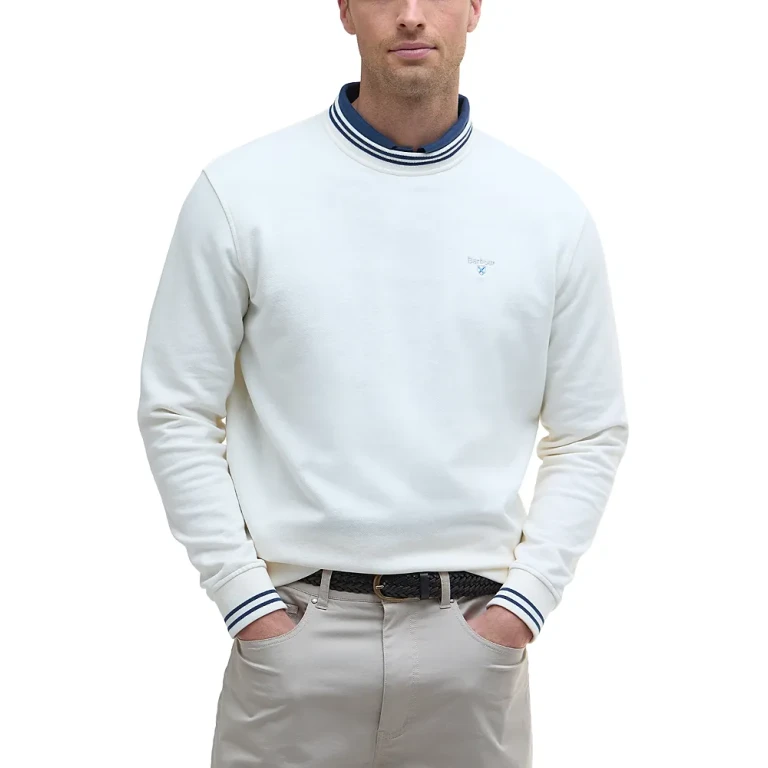 Barbour Rosford Regular Fit Crewneck Sweater