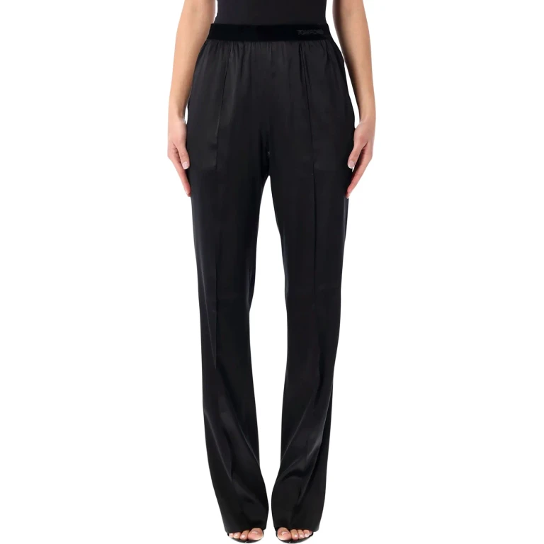 Tom Ford Black Silk Pants