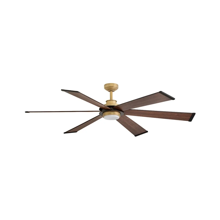 Heritage Brass 64" Ceiling Fan from the Andros Collection