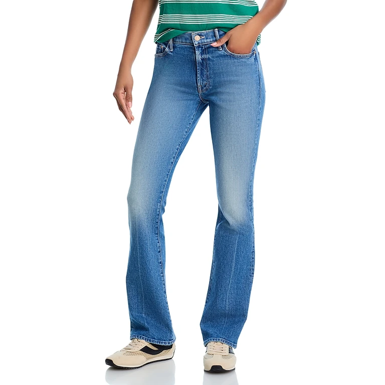 Mother The Outsider Sneak Jeans in Honey Poke