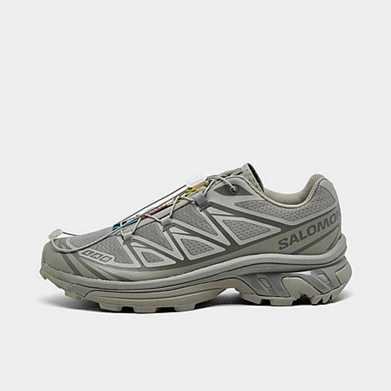 Salomon Women's XT-6 Casual Shoes in Ghost Gray/Ghost Gray Size: 5.5