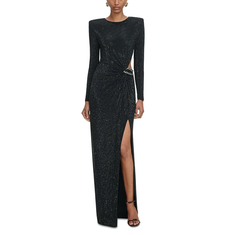 Self-Portrait Embellished Maxi Dress