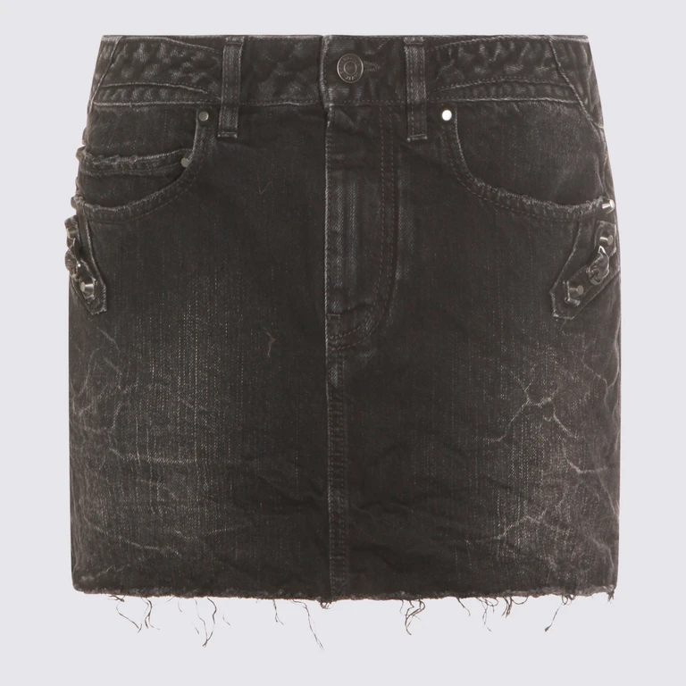 Balenciaga Skirts Black Cotton - Women