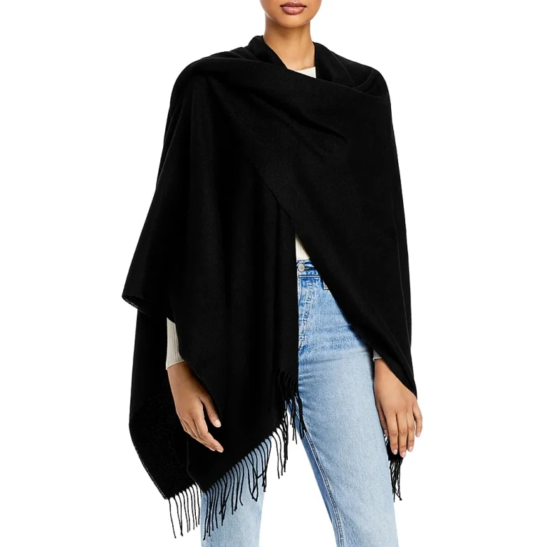 Fringe Trim Ruana