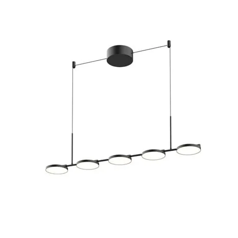 Kuzco Novel Linear Pendant in Black