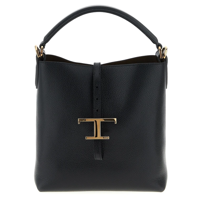 Tod's Black Calfskin Handbag Bag - Women (TO320769BM)