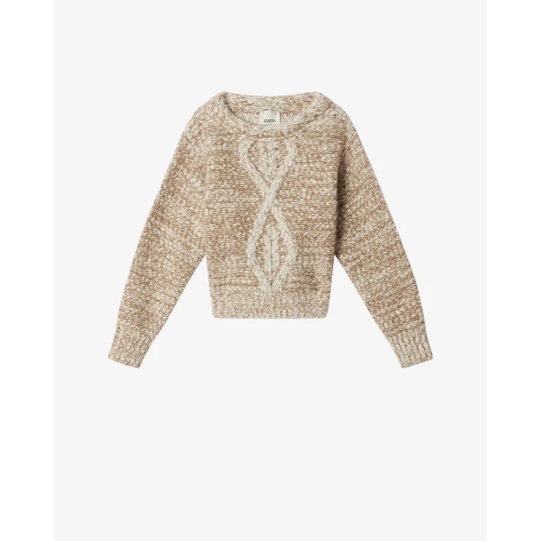 Pull Dorota - Femme - Écru-bronze - Taille 34 - Isabel Marant