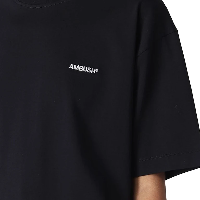 BURBERRY Cotton logo T-shirt Female L