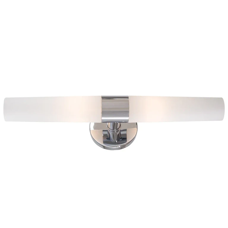 George Kovacs Saber 2-Light Bathroom Vanity Light in Chrome