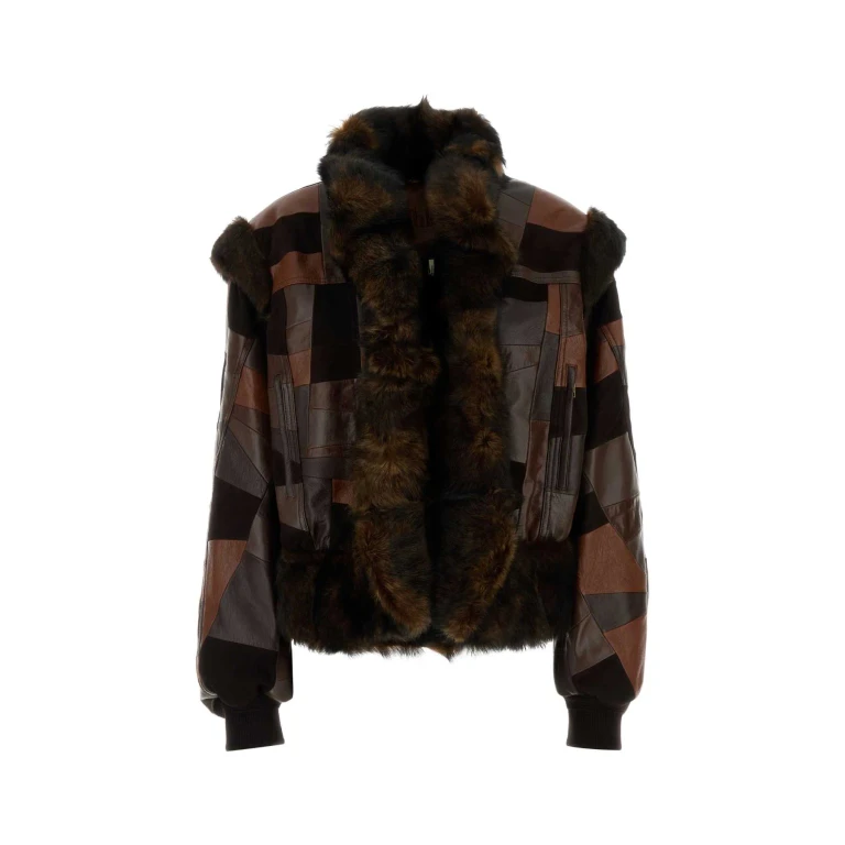 Chloé Multicolor Leather Jacket