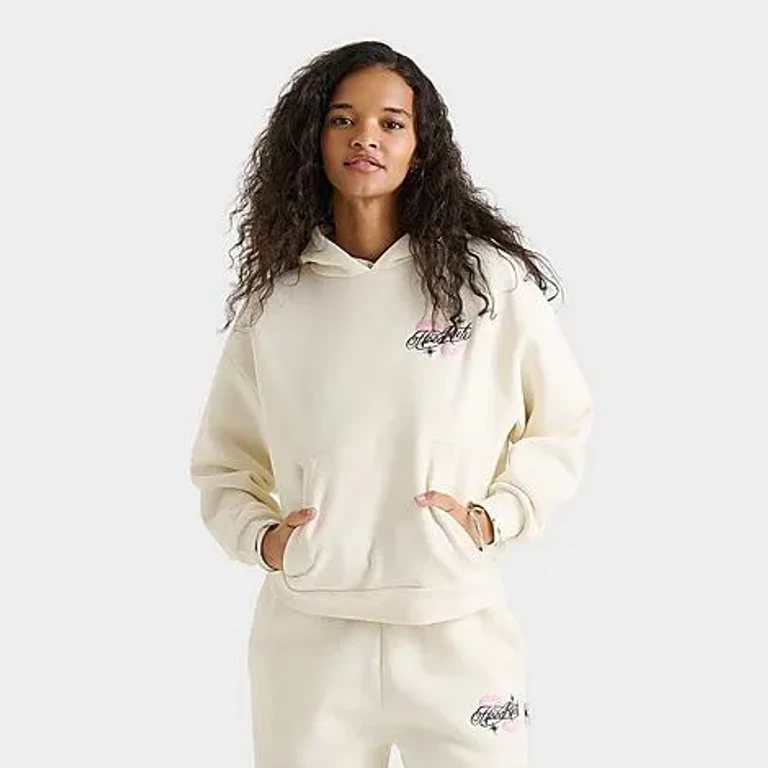 Hoodrich Women's Vision Hoodie in Blanc de Blanc Size: XS