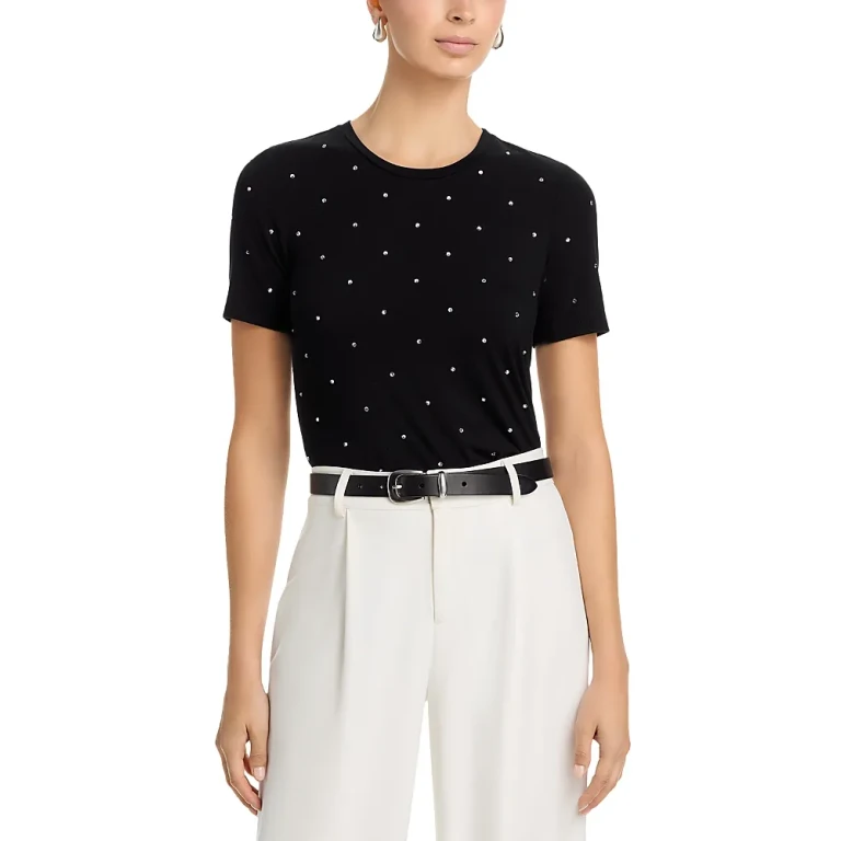 L'Agence Stormy Embellished Tee