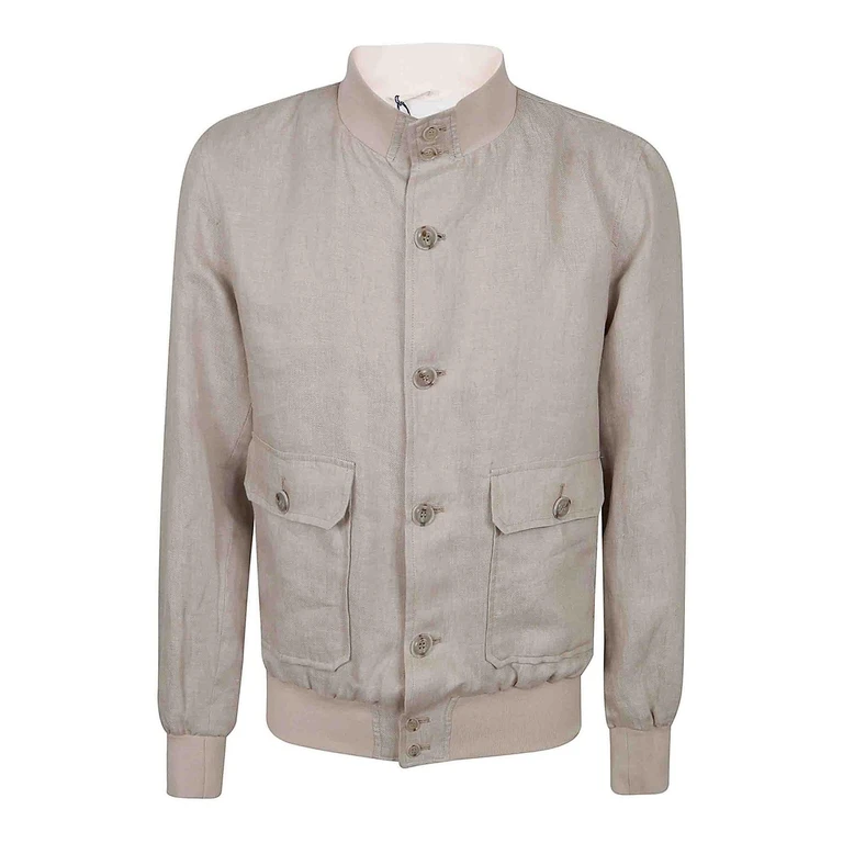 Barba Veste Casual - Beige