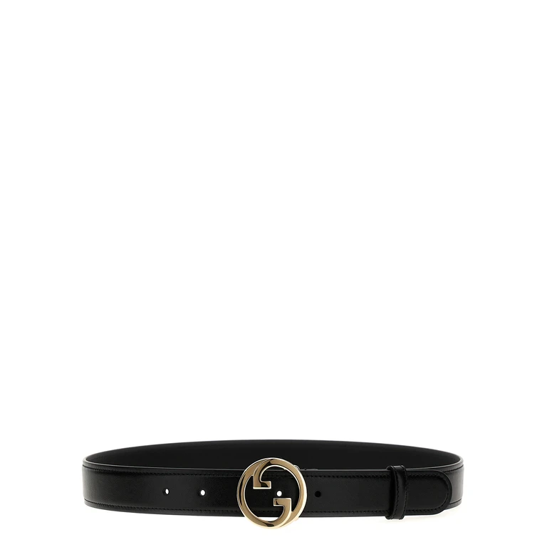 Gucci Blondie belt Black Calfskin Leather (bos Taurus) - Women