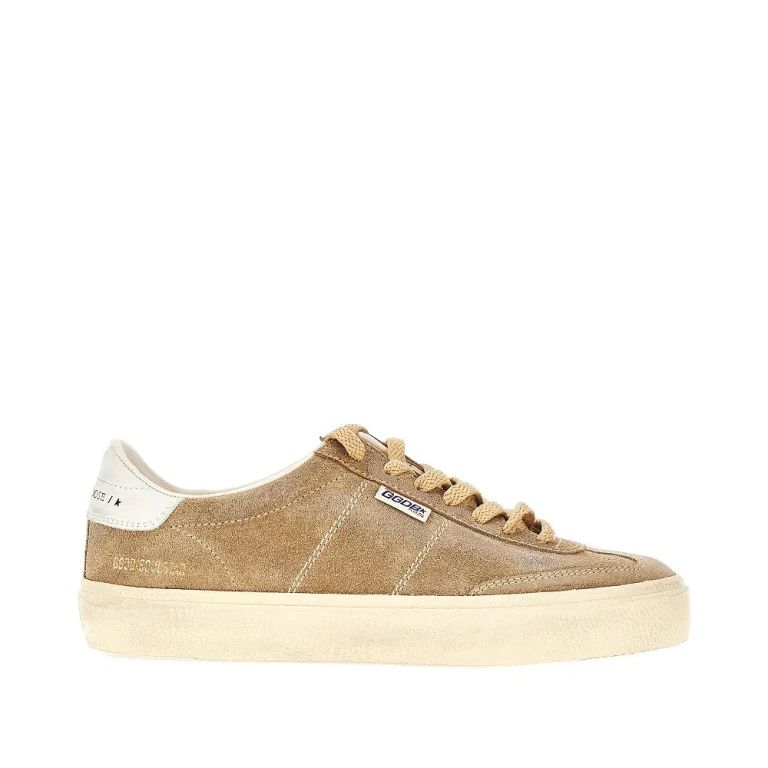 Ténis Golden Goose Soul-Star em camurça para homem