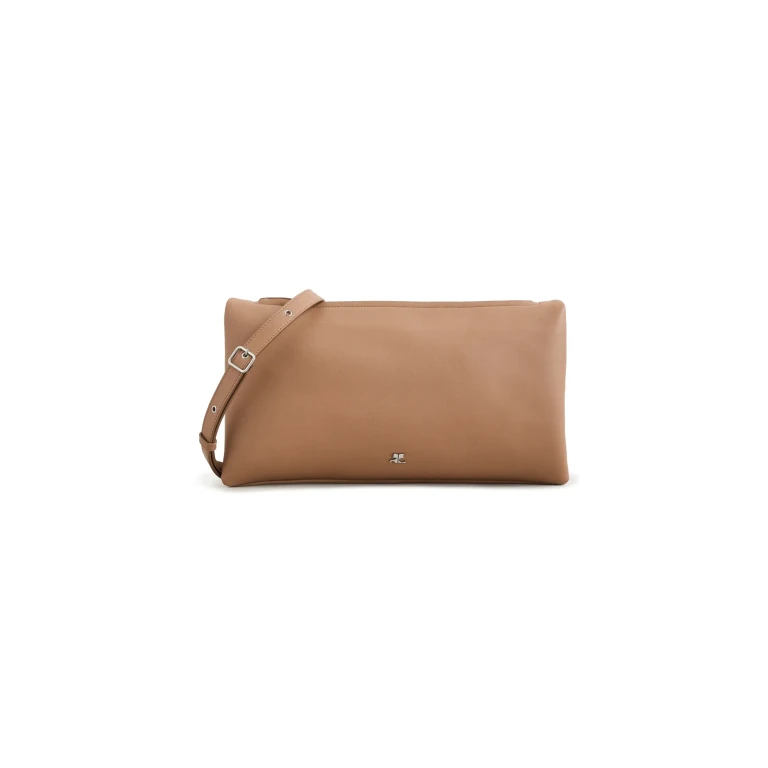 COURREGES Cuff Leather Bag