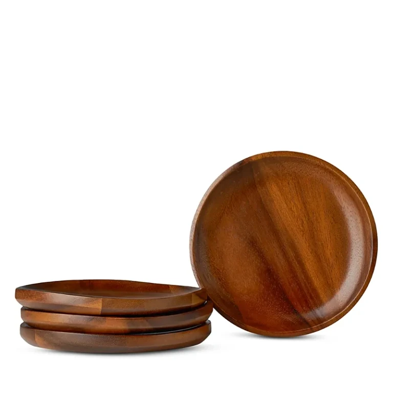 Nambe Billow Individual Appetizer Plate, Set of 4