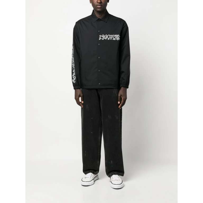 Junya Watanabe Coats Black Outer: Nylon - Men