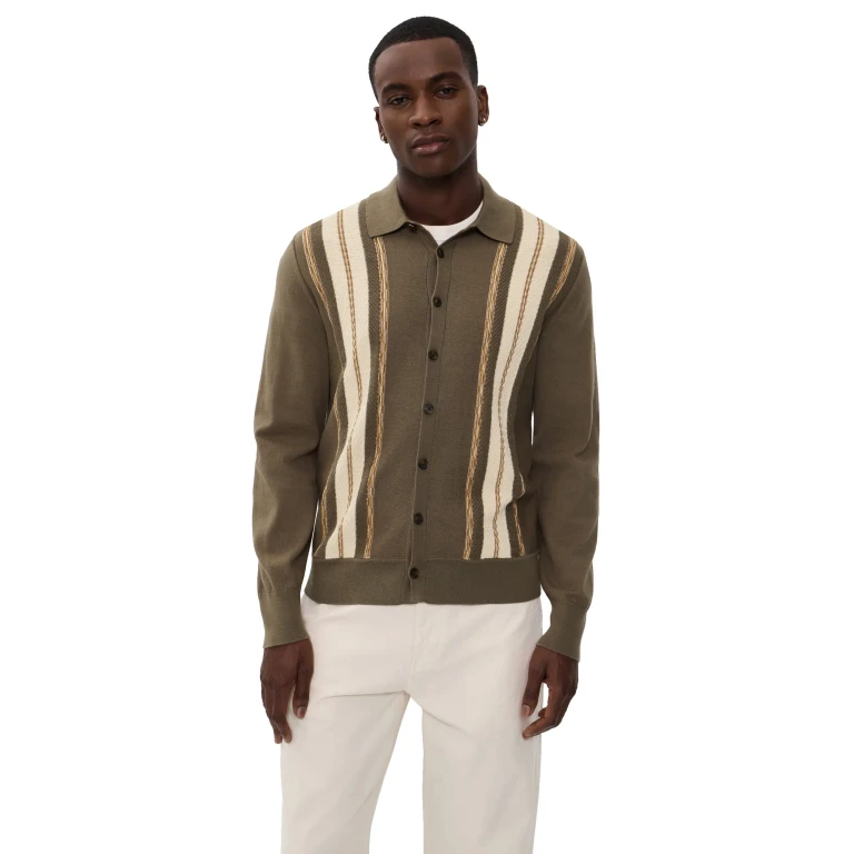 Guest in Residence Baja Plaza Shirt Cypress Combo XL