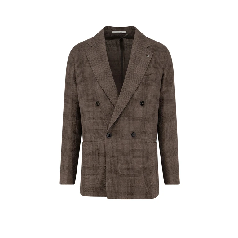 Tagliatore Clothing Brown Lana Vergine Elastan - Men