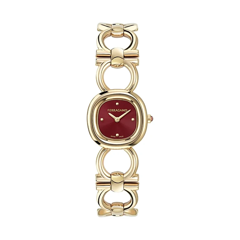 Ferragamo Double Gancini Watch, 25mm