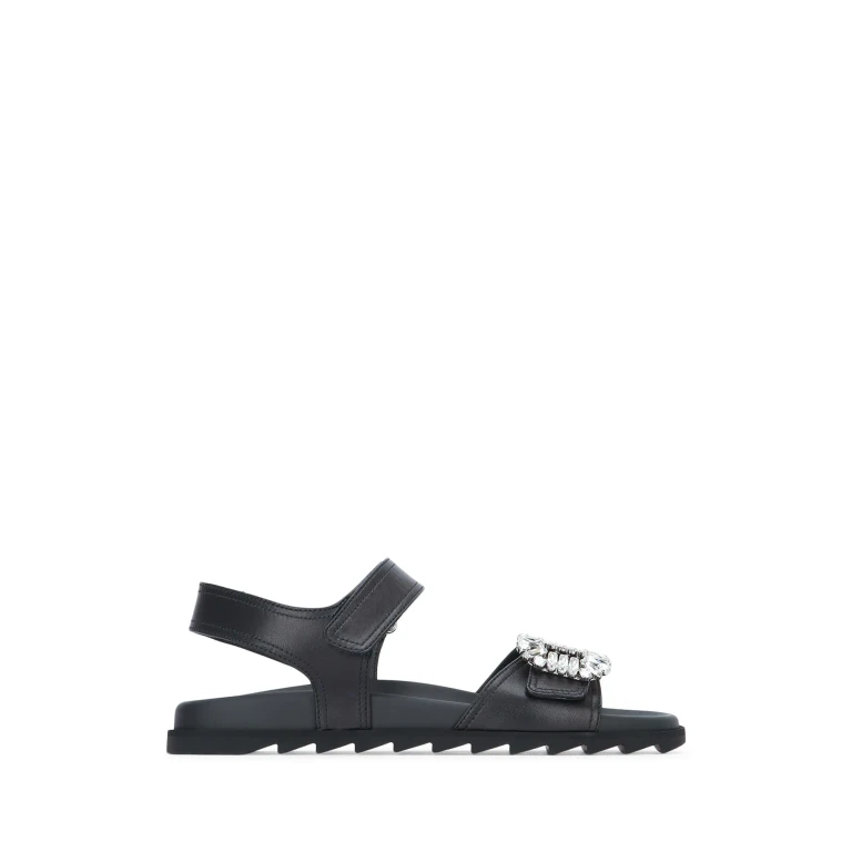 ROGER VIVIER Heeled Sandal Woman color Black (RVW4584469091T999)