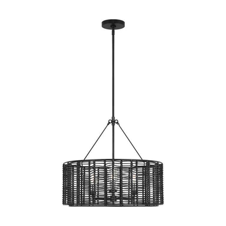 Midnight Black Chandelier from the Winslow Collection