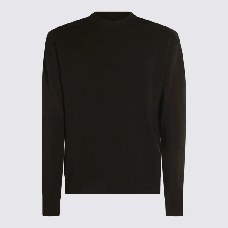 Rick Owens Dark Green Cotton Knitwear