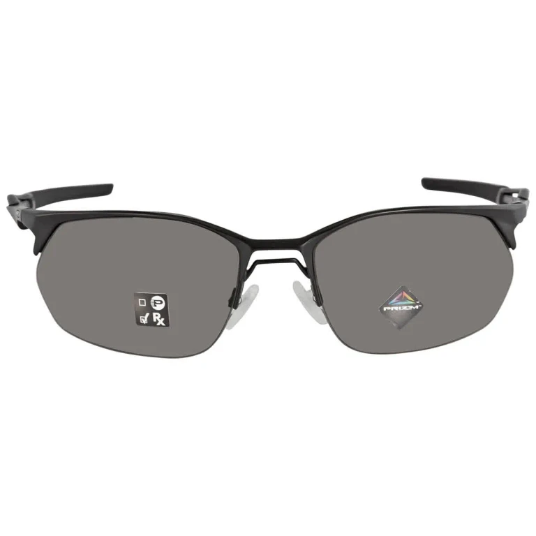 Oakley Wire Tap 2.0 Prizm Grey Rectangular Mens Sunglasses OO4145 414501 60