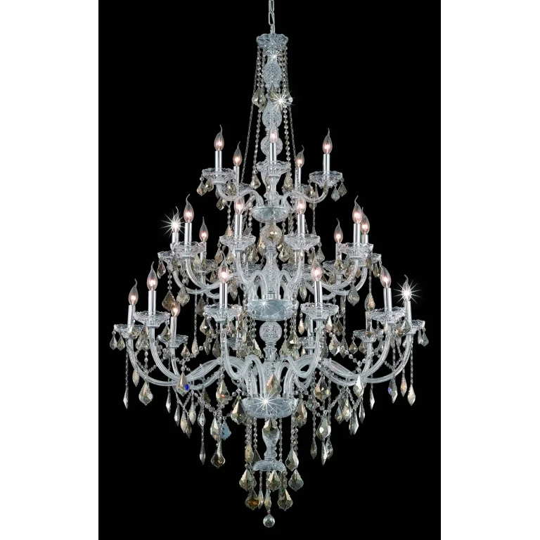 Chrome 25 Light Chandelier from the Verona Collection