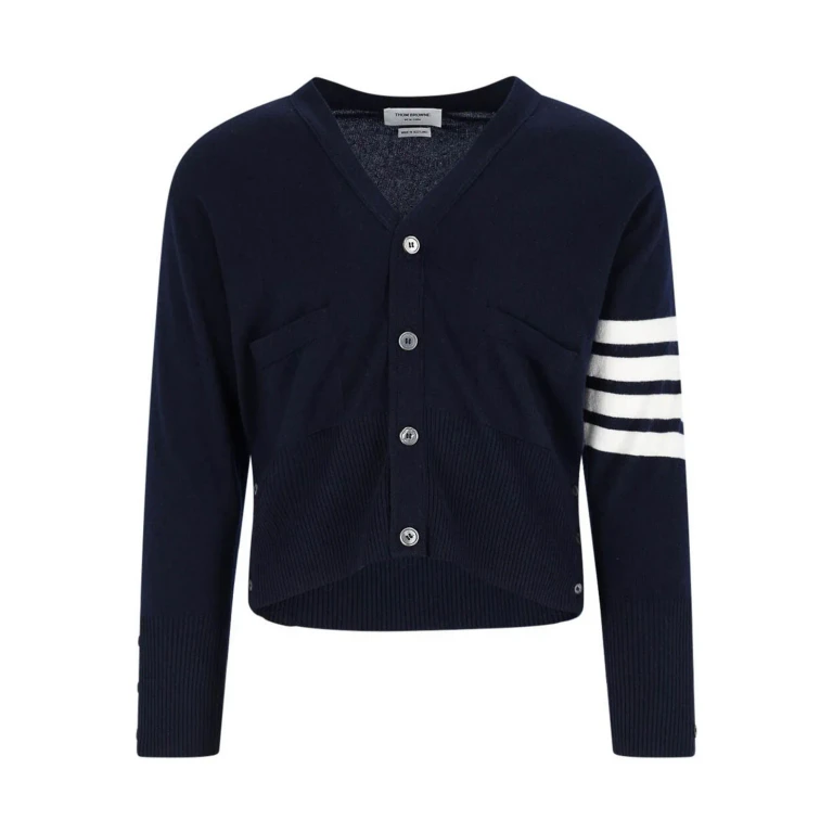 Thom Browne 4-bar Crop Cardigan