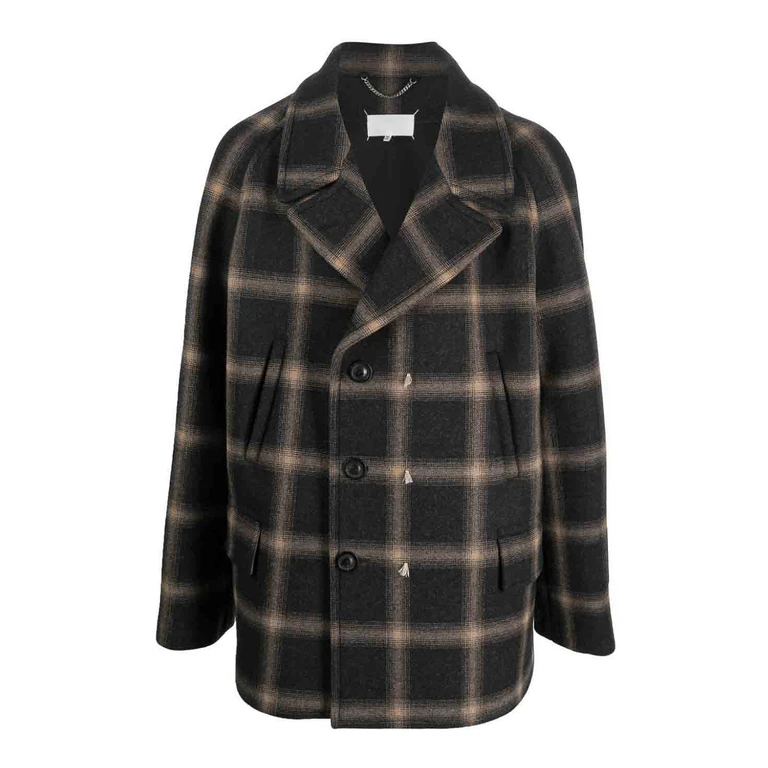 Maison Margiela Manteau Court - Noir