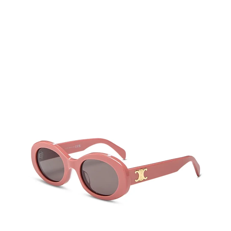 Celine Triomphe Oval Sunglasses, 52mm