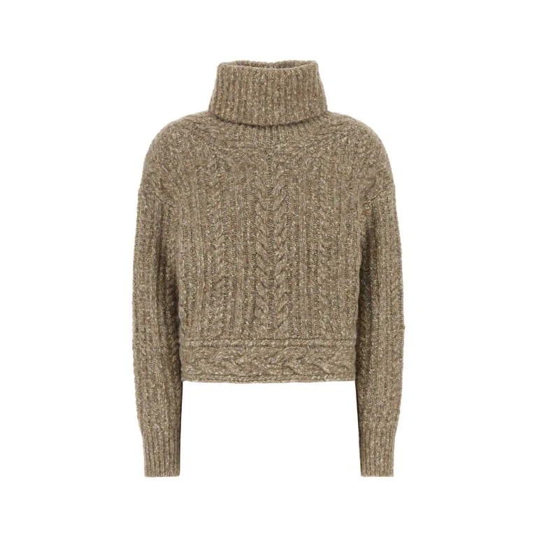 Marant Étoile Ivory Cotton Blend Brenda Sweater