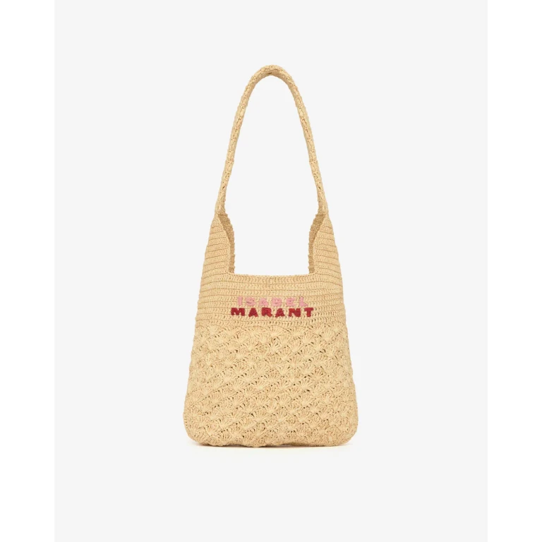 Sac Praia Small - Femme - Natural/pink - Isabel Marant