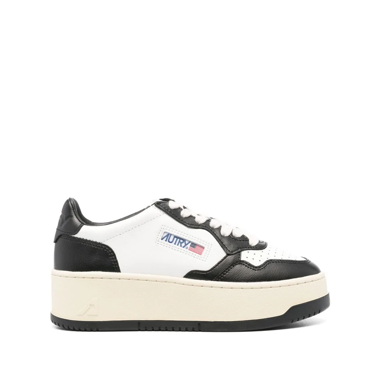 Zapatillas de plataforma con logo Autry