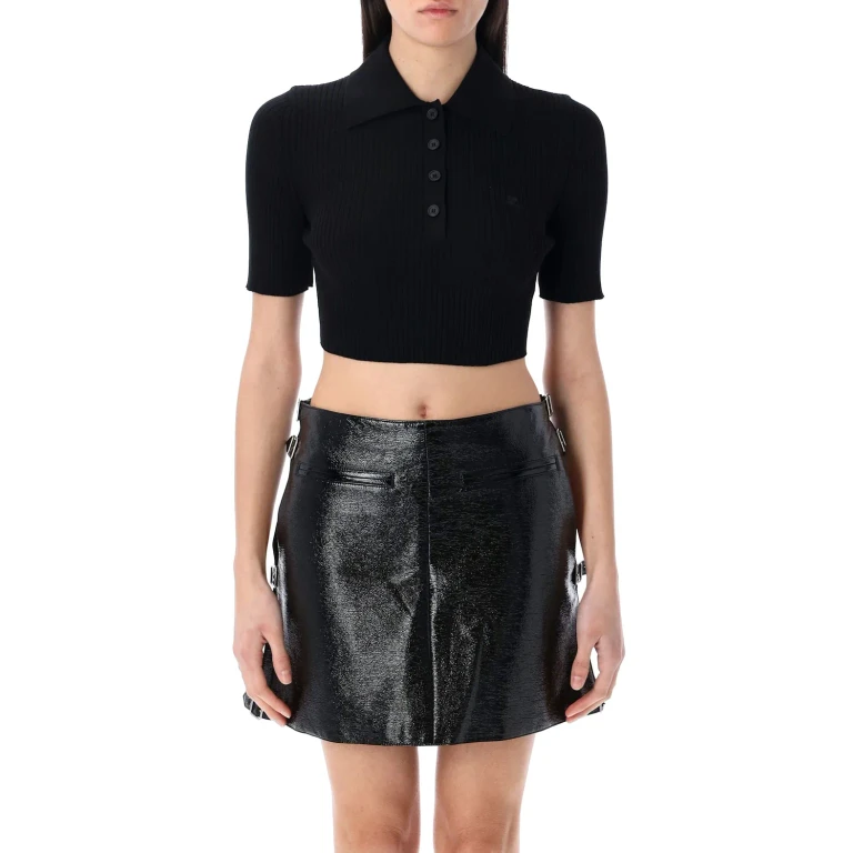 Courrèges Knitted Polo.