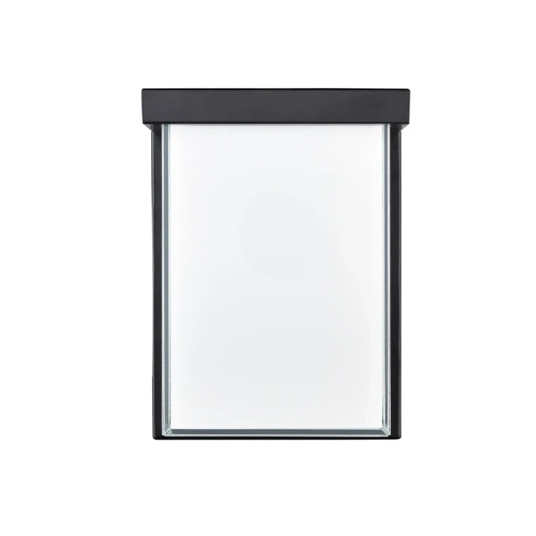 Powder Coated Black LED Outdoor Wall Sconce from the Collection