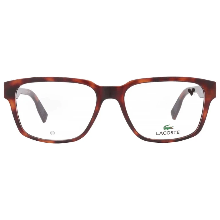 Lacoste Demo Rectangular Mens Eyeglasses L2927 214 56
