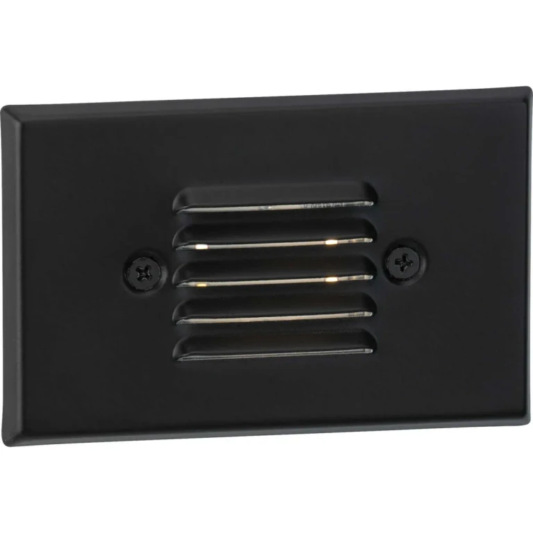 Black LED Step Light from the Led Step Lights Collection