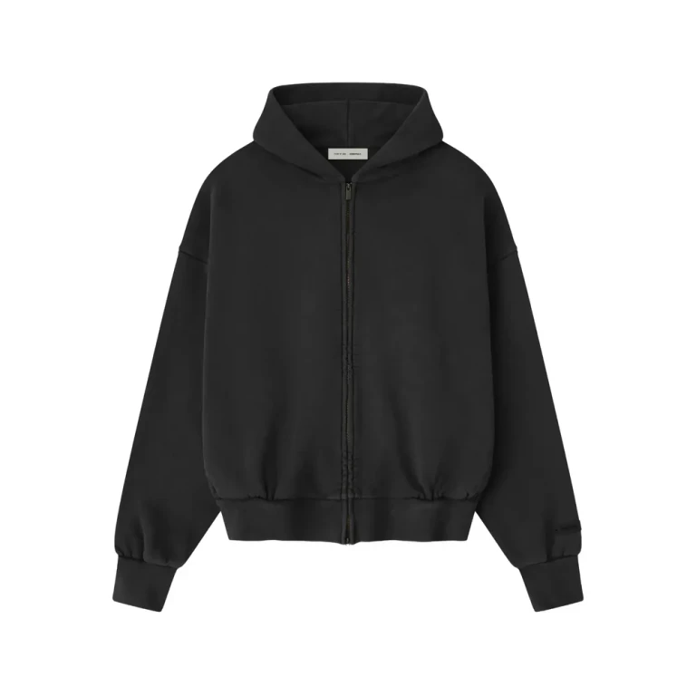 Fear Of God Essentials Classic Full-zip Hoodie