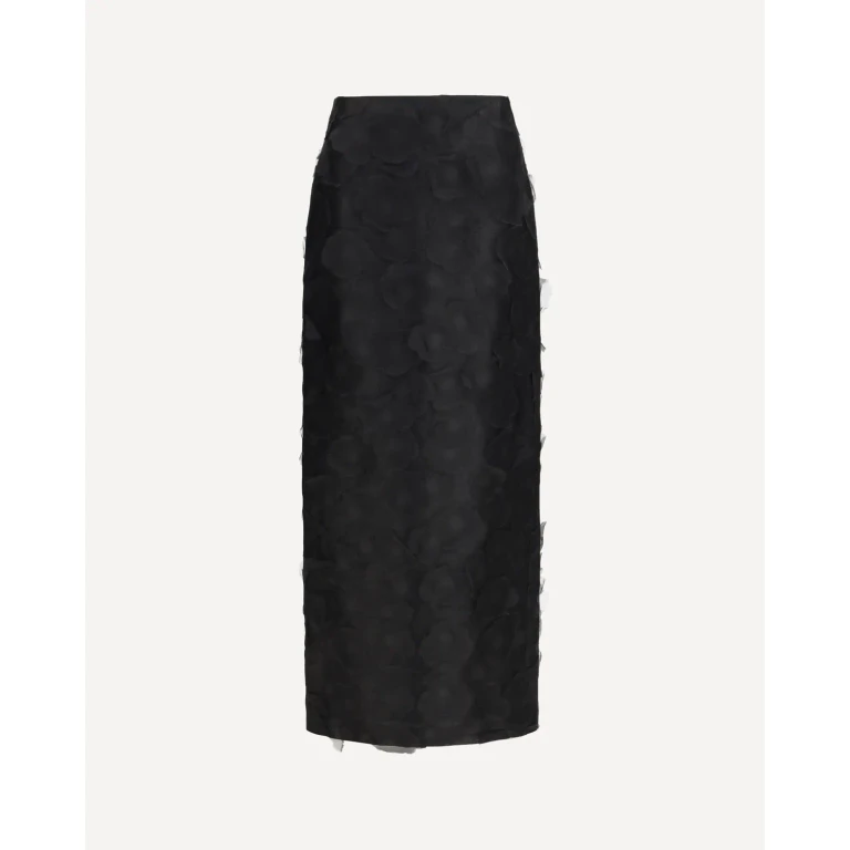 MAX MARA Adepto long silk Skirt Female 40