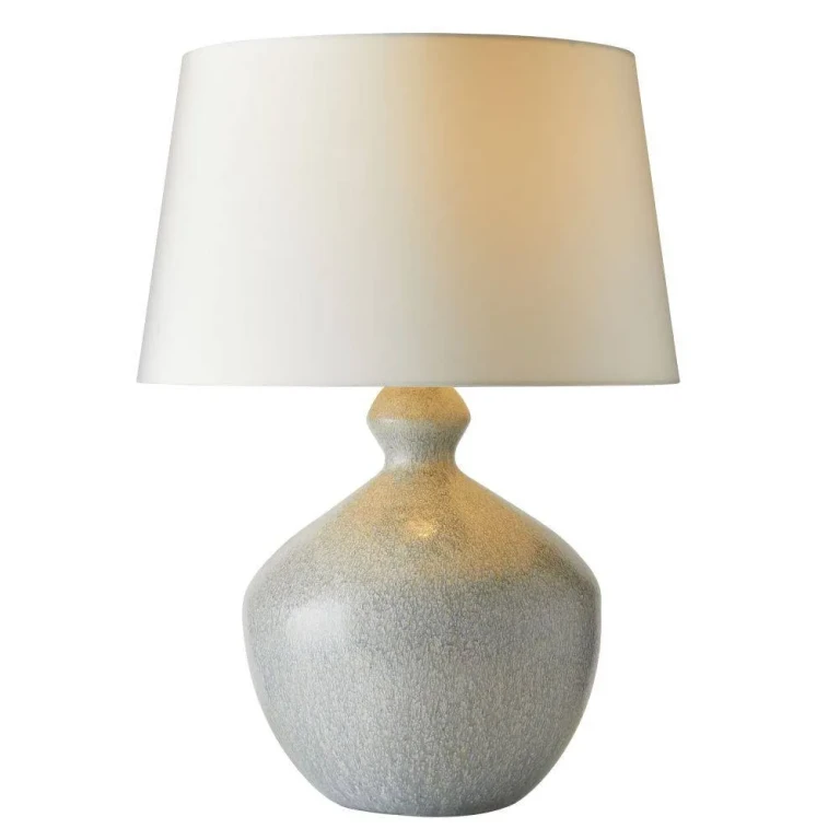 Icy Morn Antique Brass Table Lamp from the Clementine Collection